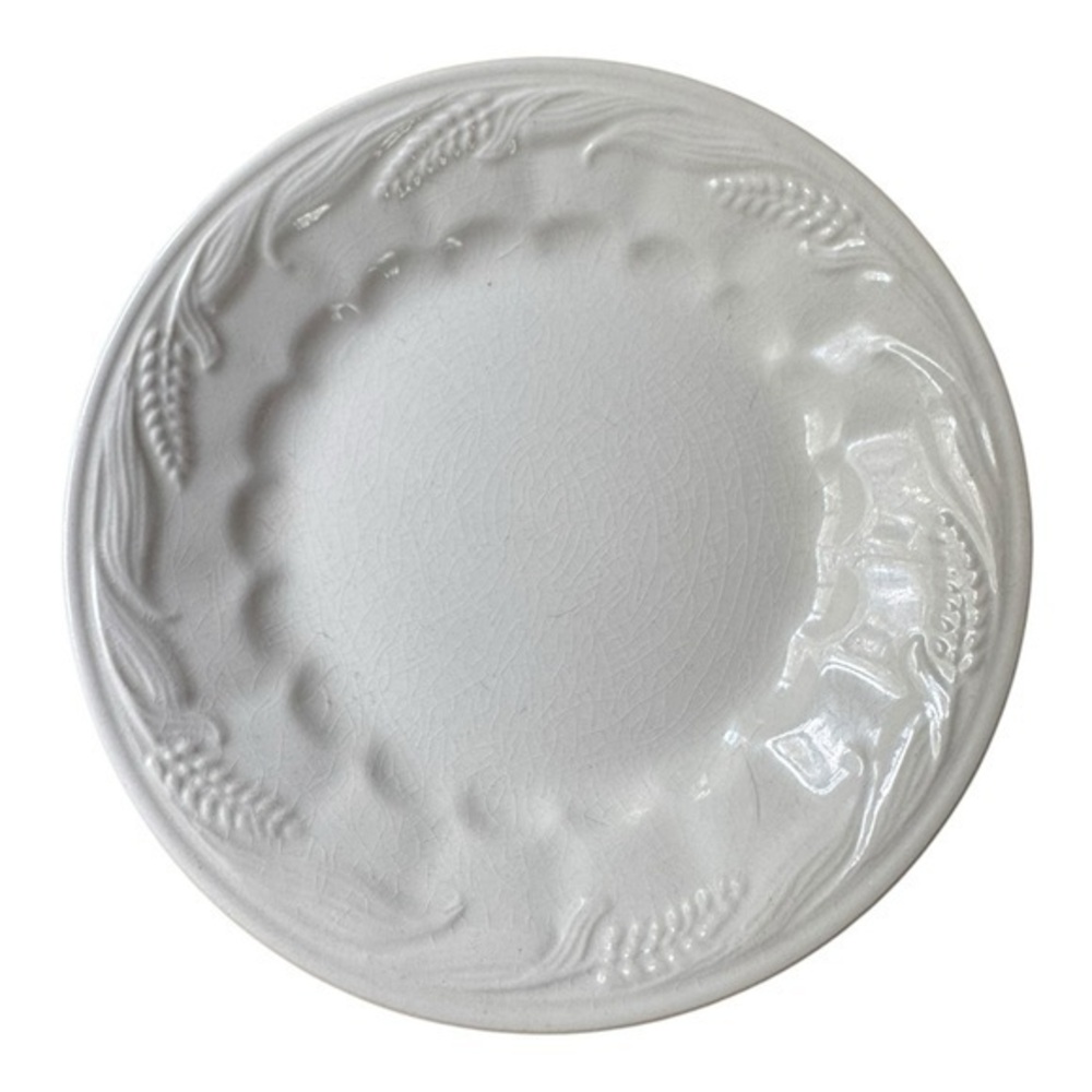 Vintage Royal Staffordshire Wilkinson England White Ironstone Bread & Butter 6”